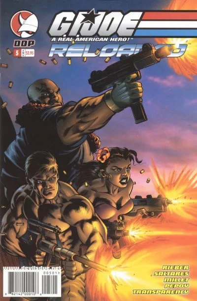 Cover for G.I. Joe Reloaded #5