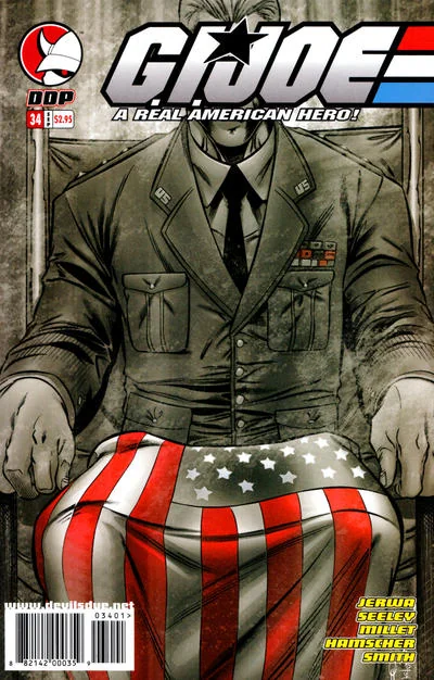 Cover for G.I. Joe #34