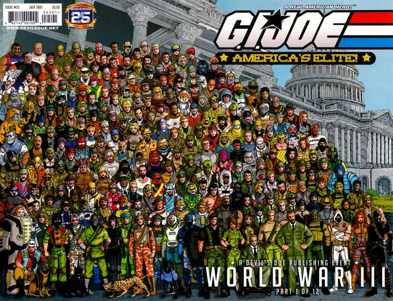 Cover for G.I. Joe: America's Elite #25