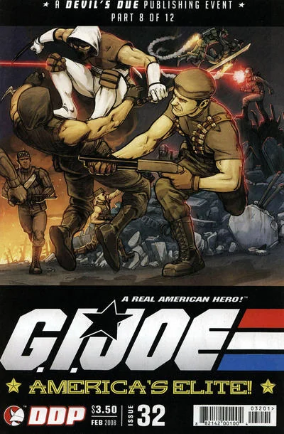 Cover for G.I. Joe: America's Elite #32