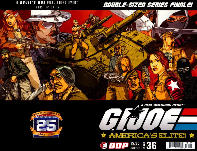 Cover for G.I. Joe: America's Elite #36