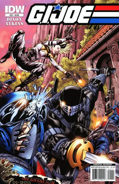 Cover for G.I. Joe #25