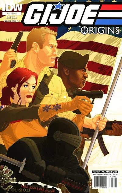 Cover for G.I. Joe: Origins #23