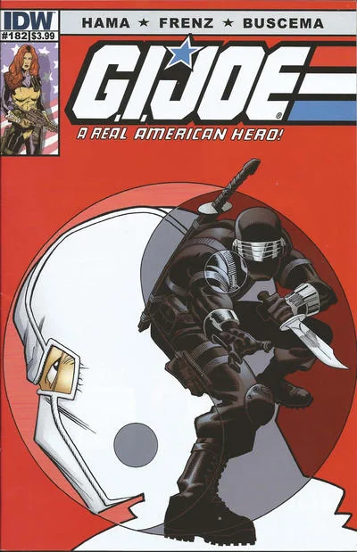 Cover for G.I. Joe: A Real American Hero #182