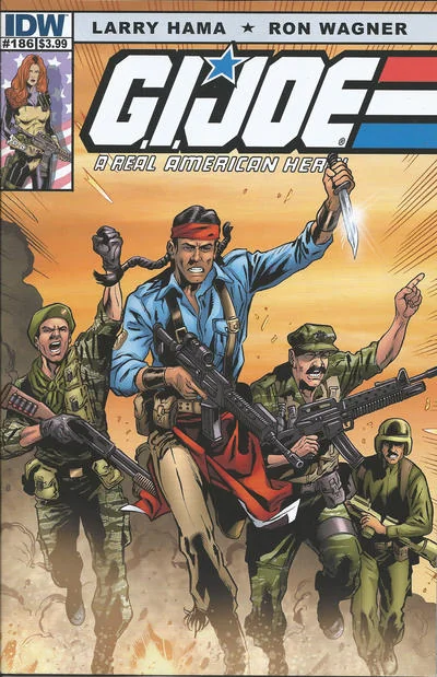 Cover for G.I. Joe: A Real American Hero #186