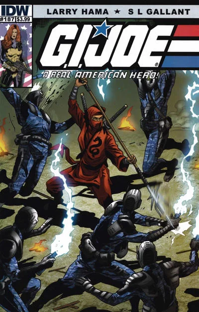 Cover for G.I. Joe: A Real American Hero #187