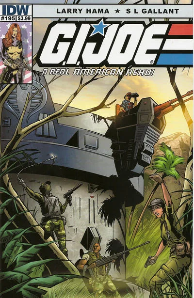 Cover for G.I. Joe: A Real American Hero #195