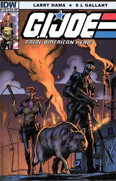 Cover for G.I. Joe: A Real American Hero #197