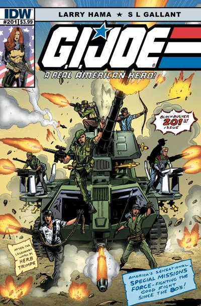 Cover for G.I. Joe: A Real American Hero #201
