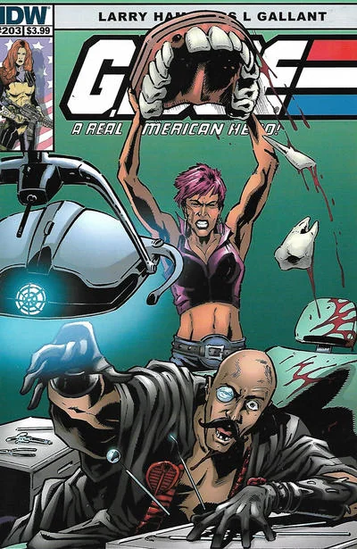 Cover for G.I. Joe: A Real American Hero #203