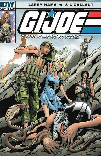 Cover for G.I. Joe: A Real American Hero #204