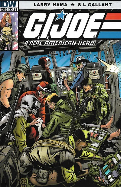 Cover for G.I. Joe: A Real American Hero #205