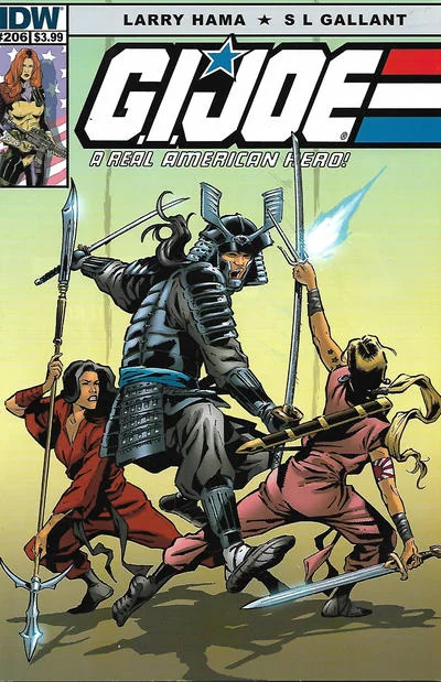 Cover for G.I. Joe: A Real American Hero #206