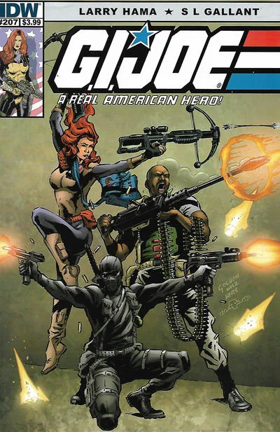 Cover for G.I. Joe: A Real American Hero #207