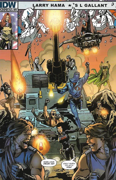 Cover for G.I. Joe: A Real American Hero #209