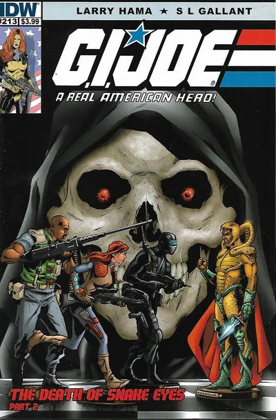 Cover for G.I. Joe: A Real American Hero #213