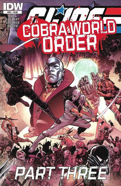 Cover for G.I. Joe: A Real American Hero #221