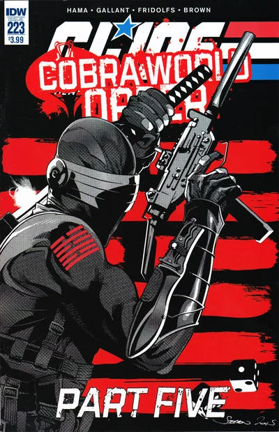 Cover for G.I. Joe: A Real American Hero #223