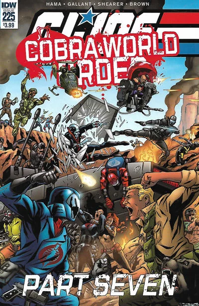 Cover for G.I. Joe: A Real American Hero #225