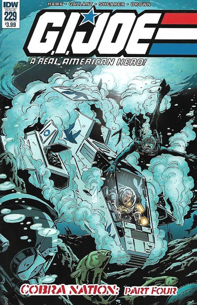 Cover for G.I. Joe: A Real American Hero #229