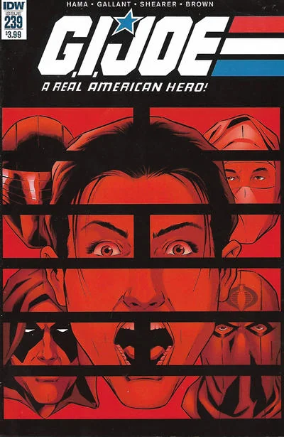 Cover for G.I. Joe: A Real American Hero #239