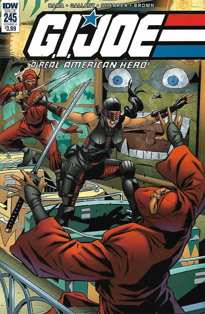 Cover for G.I. Joe: A Real American Hero #245