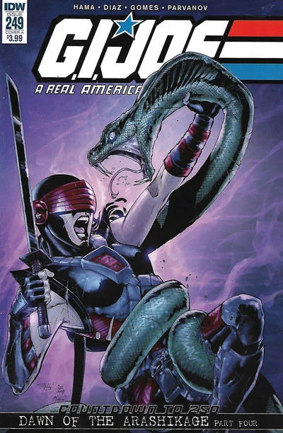 Cover for G.I. Joe: A Real American Hero #249