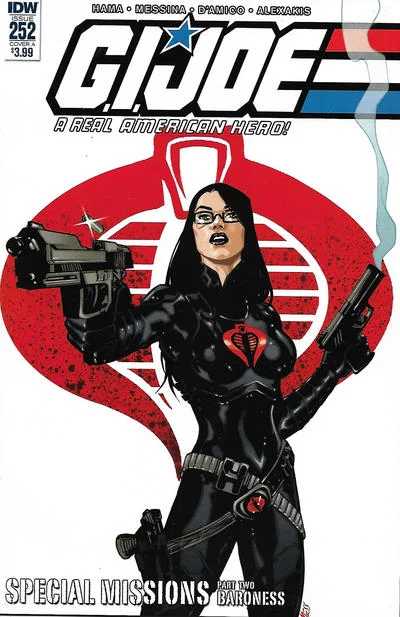 Cover for G.I. Joe: A Real American Hero #252