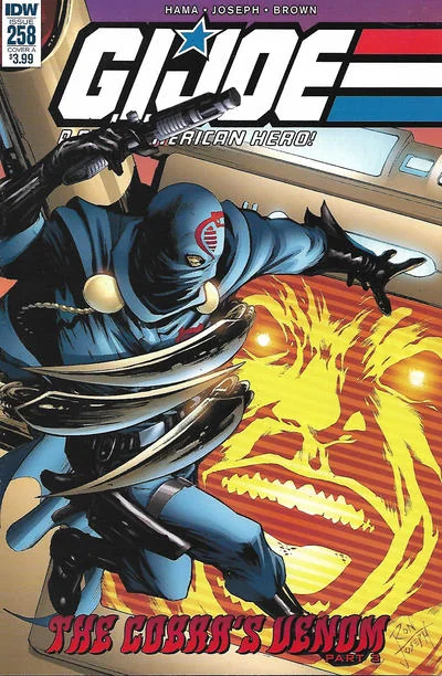 Cover for G.I. Joe: A Real American Hero #258