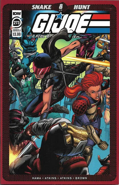 Cover for G.I. Joe: A Real American Hero #273