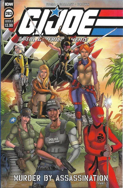 Cover for G.I. Joe: A Real American Hero #283