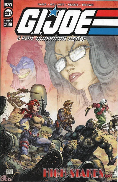 Cover for G.I. Joe: A Real American Hero #291