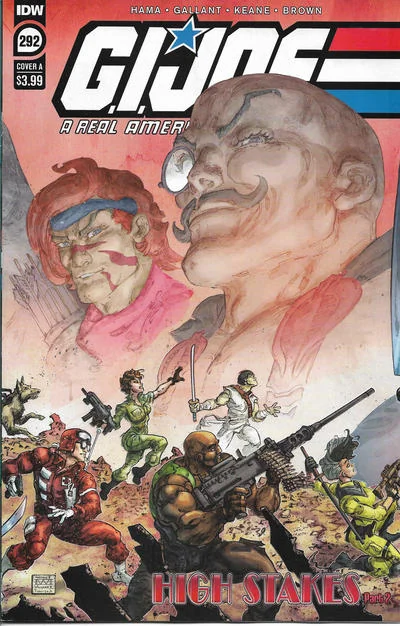 Cover for G.I. Joe: A Real American Hero #292