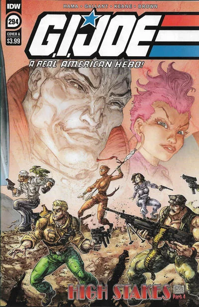 Cover for G.I. Joe: A Real American Hero #294