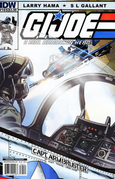 Cover for G.I. Joe: A Real American Hero #165