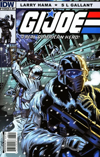 Cover for G.I. Joe: A Real American Hero #168