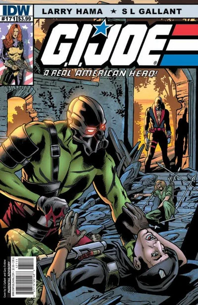 Cover for G.I. Joe: A Real American Hero #171