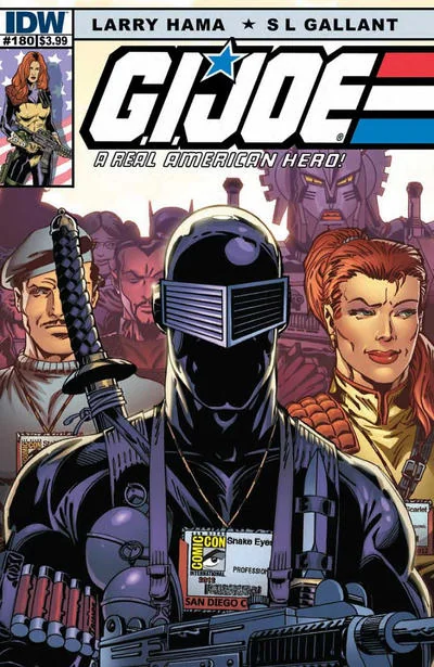 Cover for G.I. Joe: A Real American Hero #180