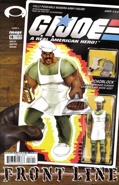 Cover for G.I. Joe: Frontline #18