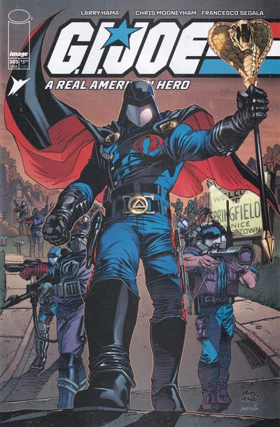 Cover for G.I. Joe: A Real American Hero #305
