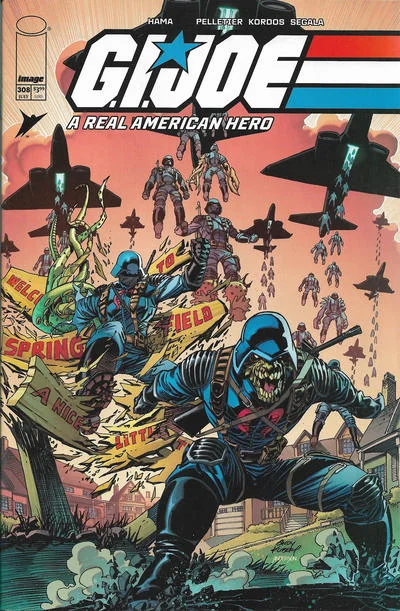 Cover for G.I. Joe: A Real American Hero #308