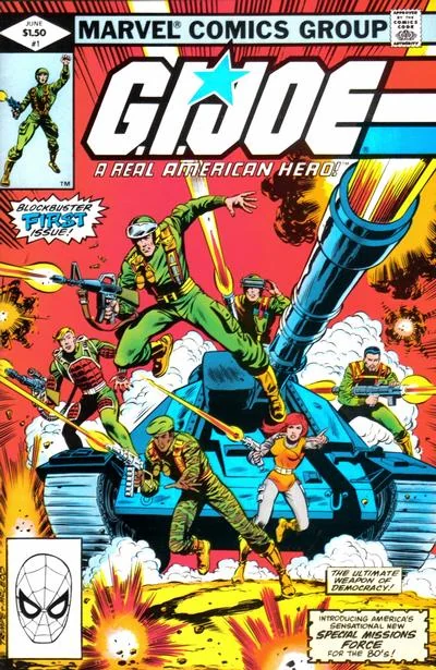 G.I. Joe, a Real American Hero cover