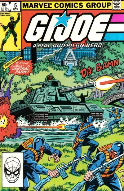 Cover for G.I. Joe, a Real American Hero #5