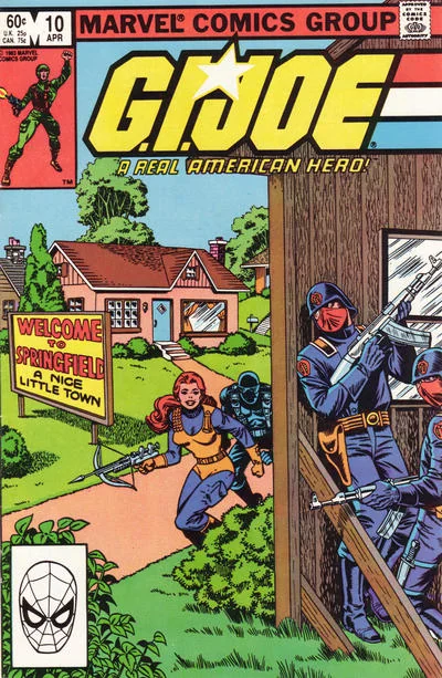Cover for G.I. Joe, a Real American Hero #10