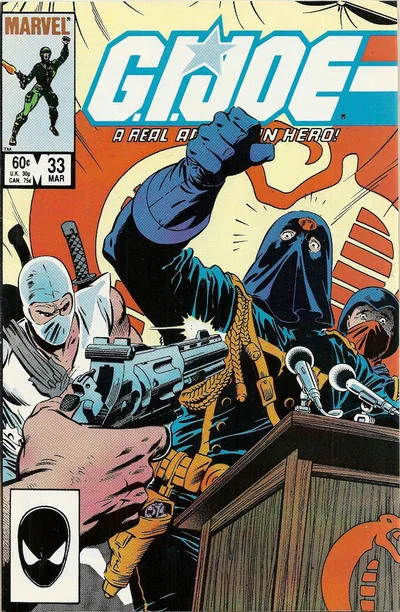 Cover for G.I. Joe, a Real American Hero #33