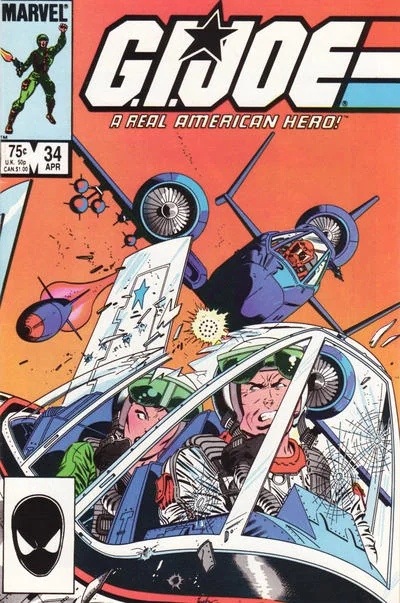 Cover for G.I. Joe, a Real American Hero #34