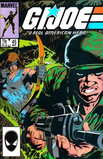 Cover for G.I. Joe, a Real American Hero #45