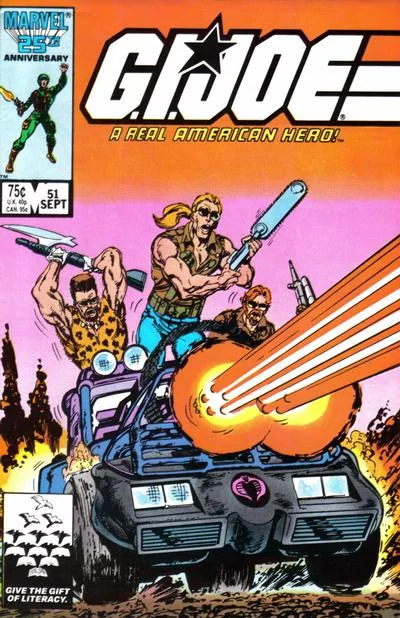 Cover for G.I. Joe, a Real American Hero #51