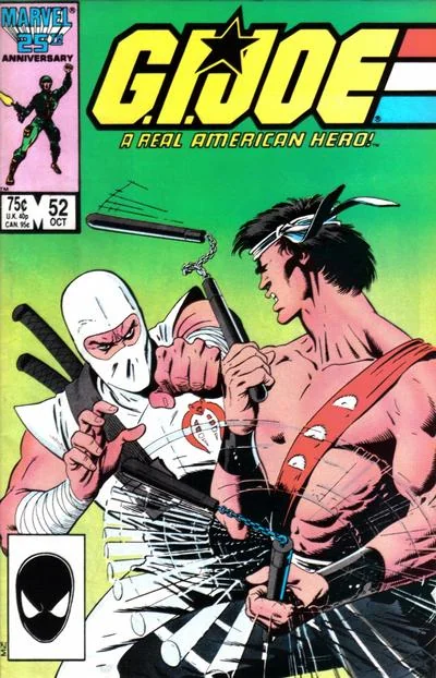 Cover for G.I. Joe, a Real American Hero #52