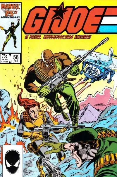 Cover for G.I. Joe, a Real American Hero #56